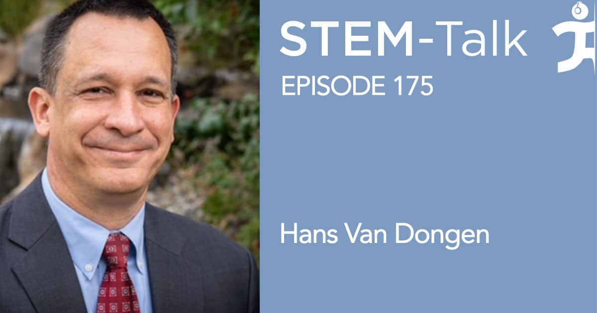 Episode 175: Hans Van Dongen discusses how fatigue and sleep loss lead to cognitive deficits – IHMC